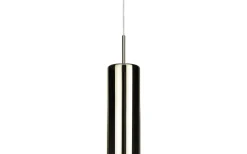 Selvino Taklampa 71cm Nickel/Guld