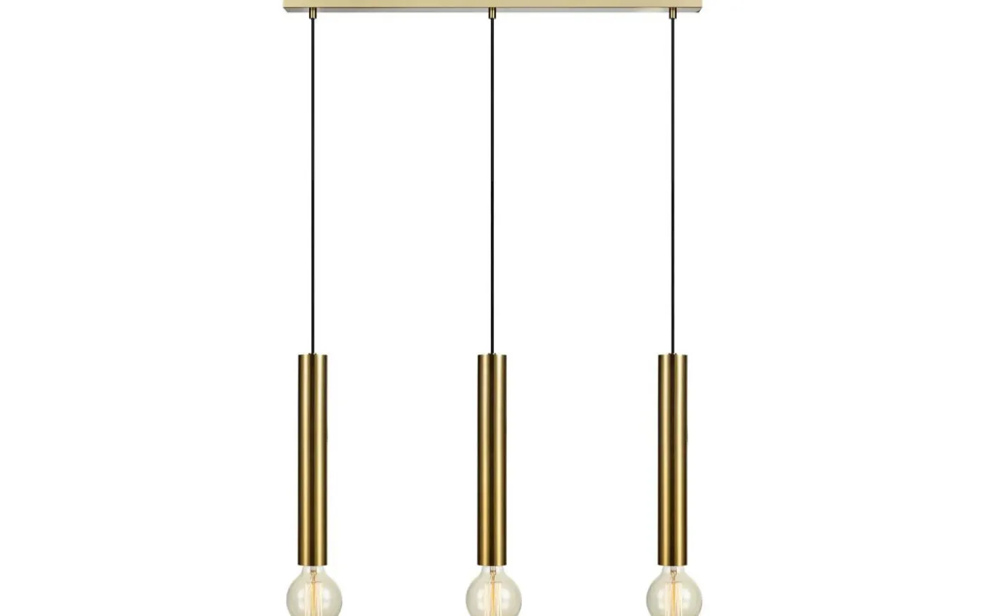 Sencillo Taklampa 3L 75cm Mässing