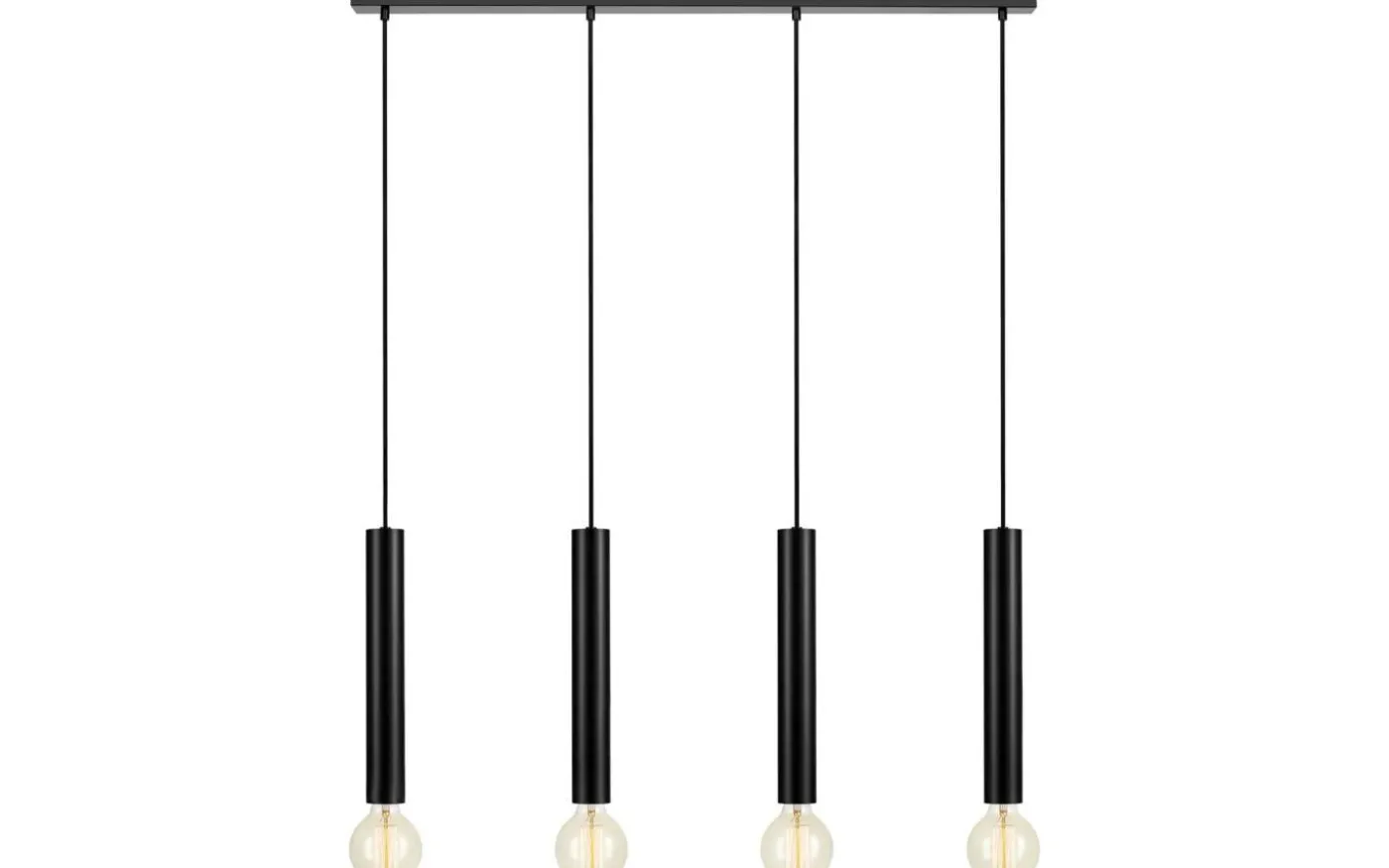 Sencillo Taklampa 4L 108cm Svart