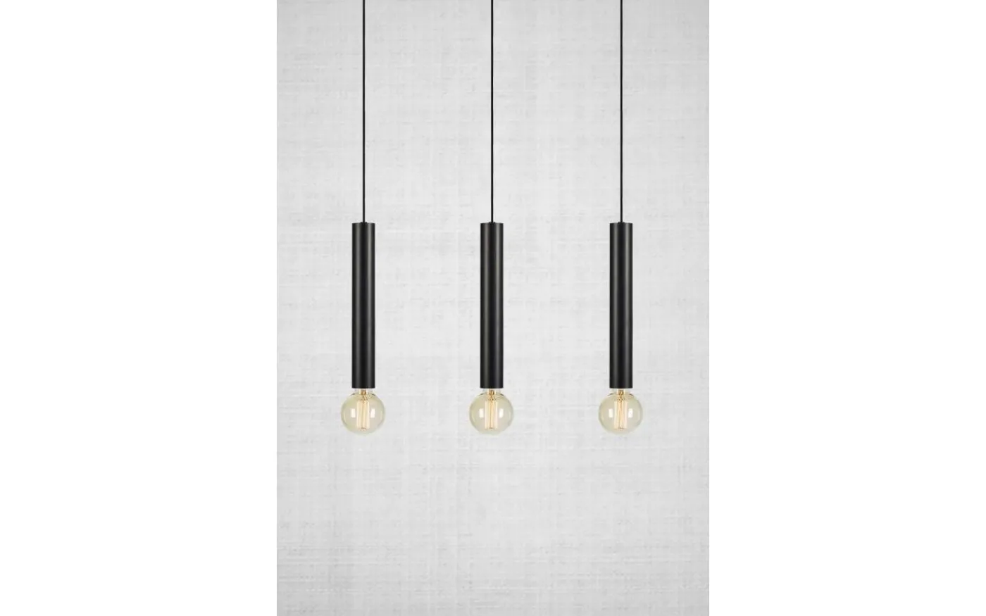 Sencillo Taklampa 3L 75cm Svart