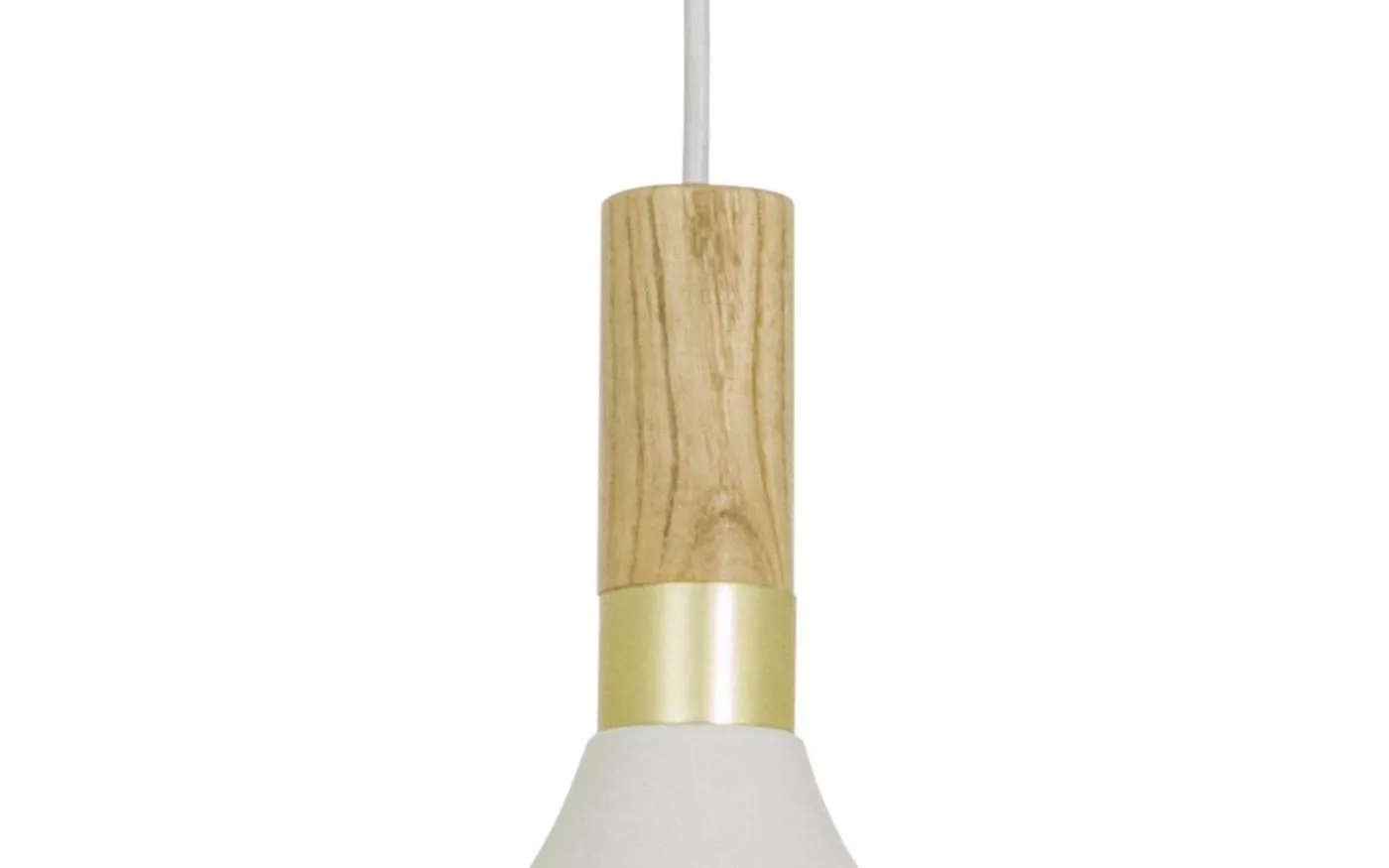 Sense Taklampa 34cm Vit