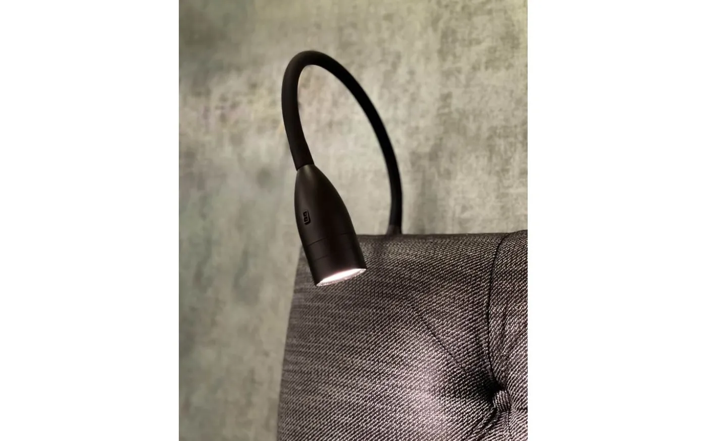 Sensilo Sänglampa LED 4,5W 3000K Svart