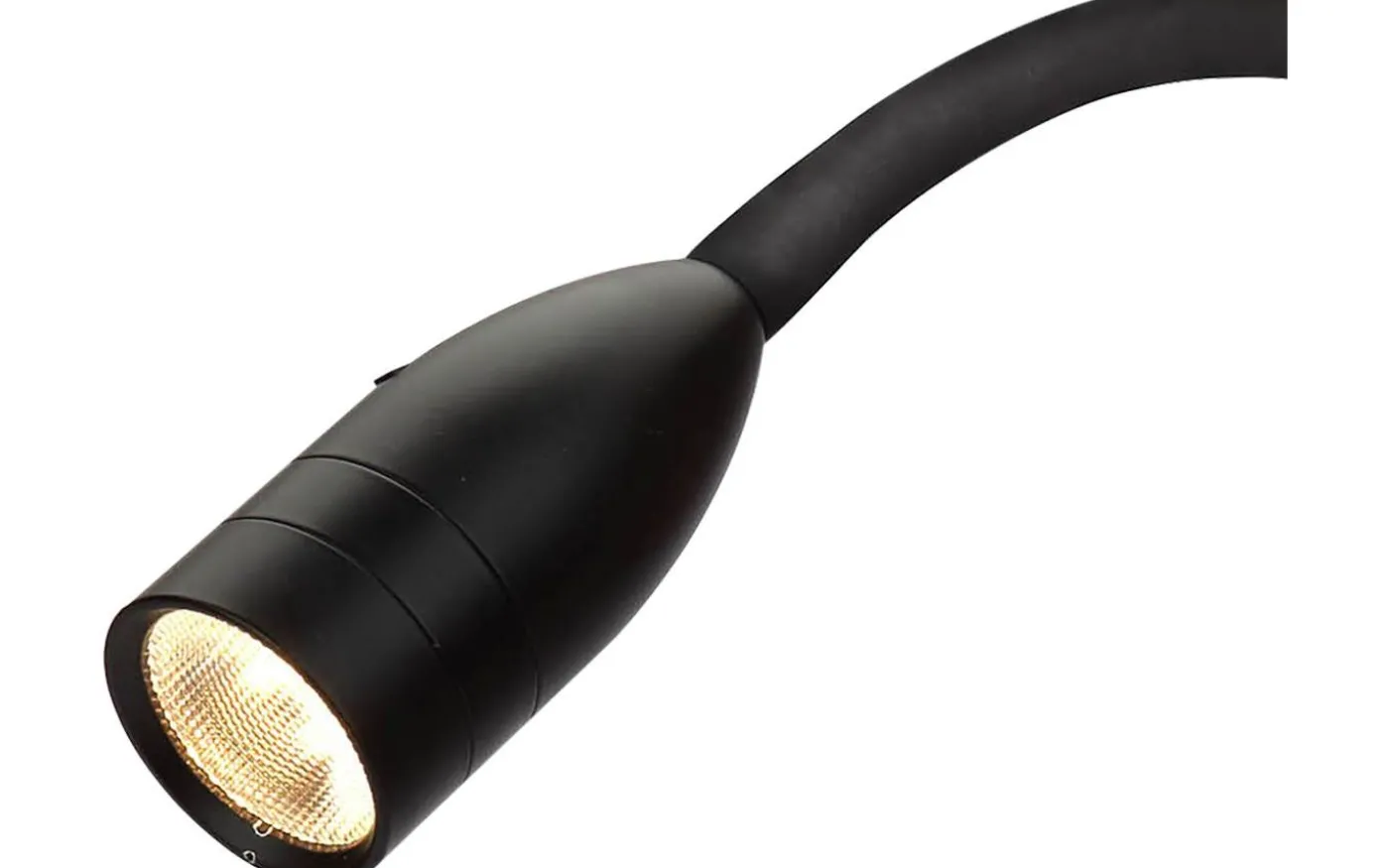 Sensilo Sänglampa LED 4,5W 3000K Svart