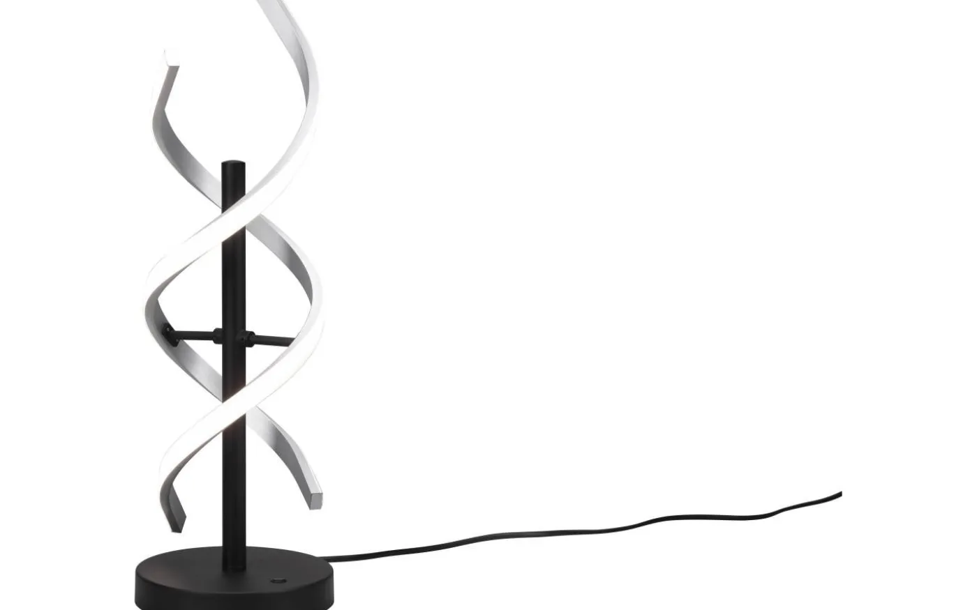 Sequence Bordslampa LED borstad aluminium/mattsvart