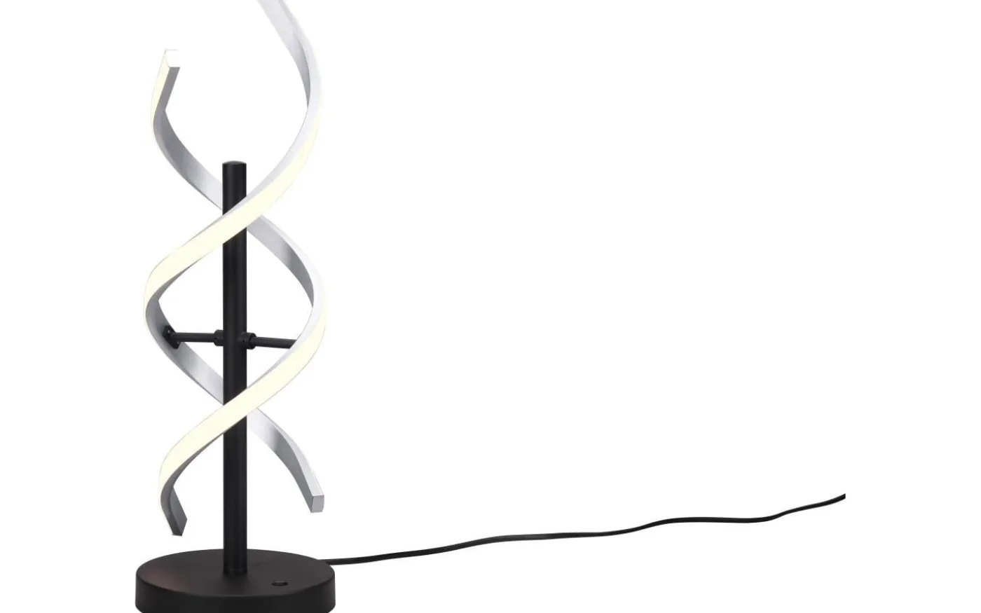 Sequence Bordslampa LED borstad aluminium/mattsvart