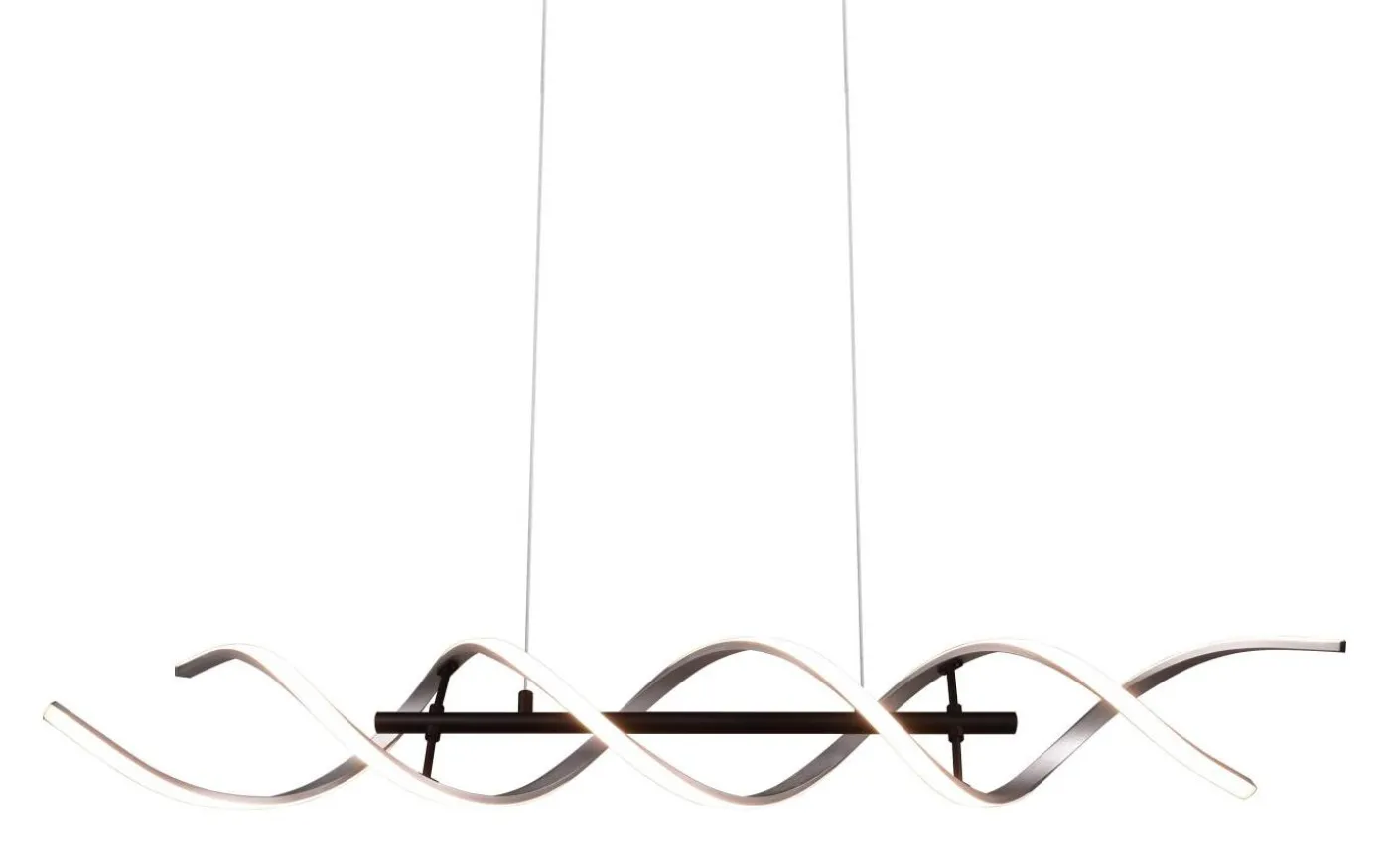 Sequence Takpendel LED borstad aluminium/mattsvart