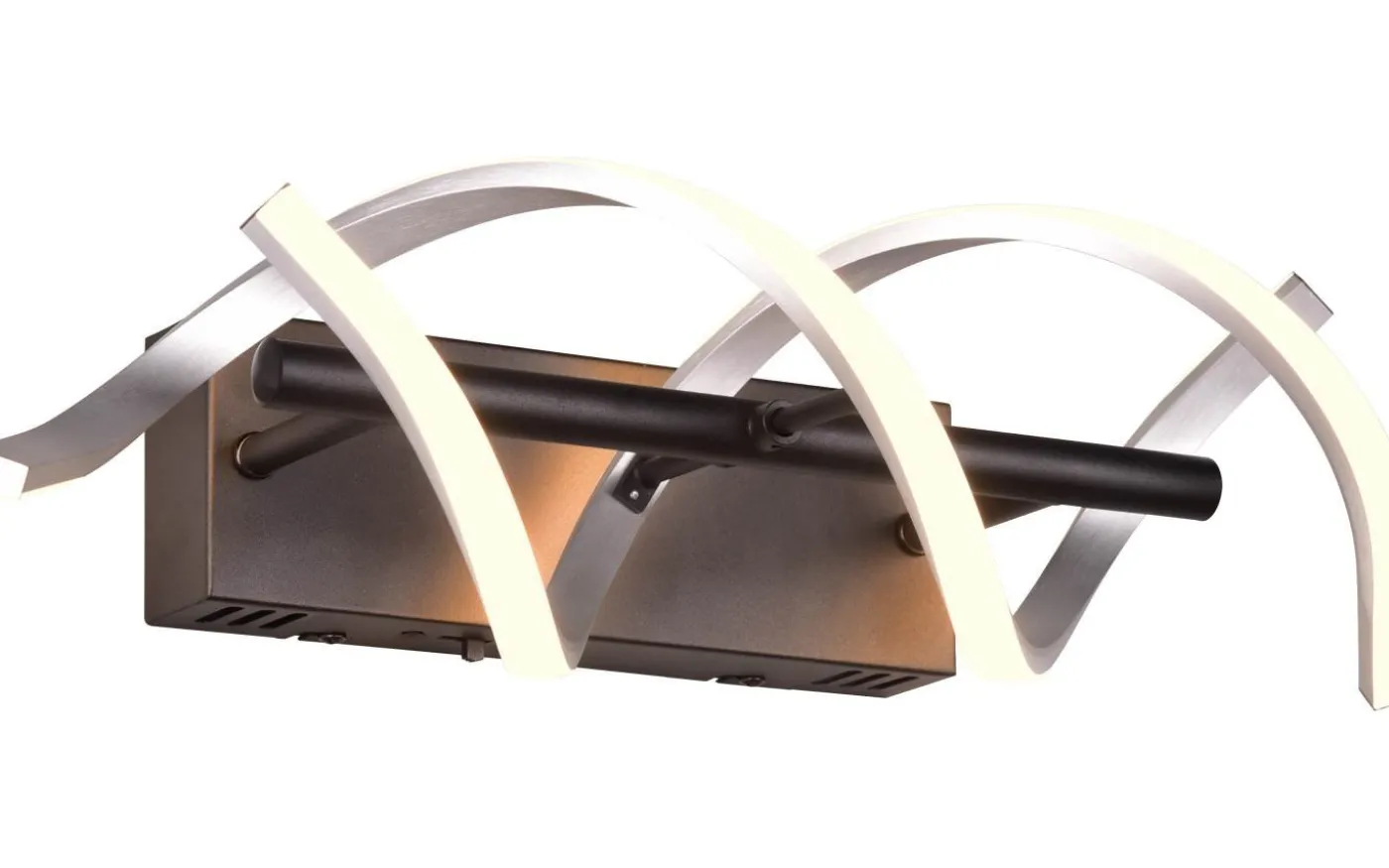 Sequence Vägglampa LED borstad aluminium/mattsvart