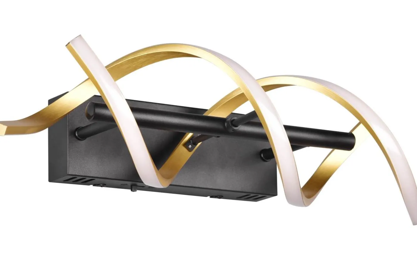 Sequence Vägglampa LED matt mässing/matt svart