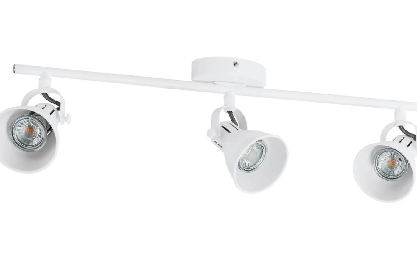 Seras Takspotlight 60cm GU10 LED 3000K 3x3W Vit