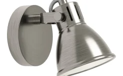 Seras Takspotlight 10cm GU10 LED 3000K 3W Nickel