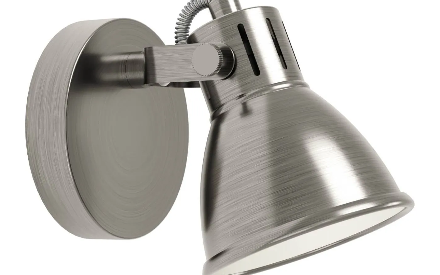 Seras Takspotlight 10cm GU10 LED 3000K 3W Nickel