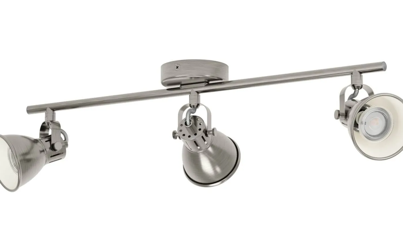 Seras Takspotlight 60cm GU10 LED 3000K 3x3W Antik Nickel