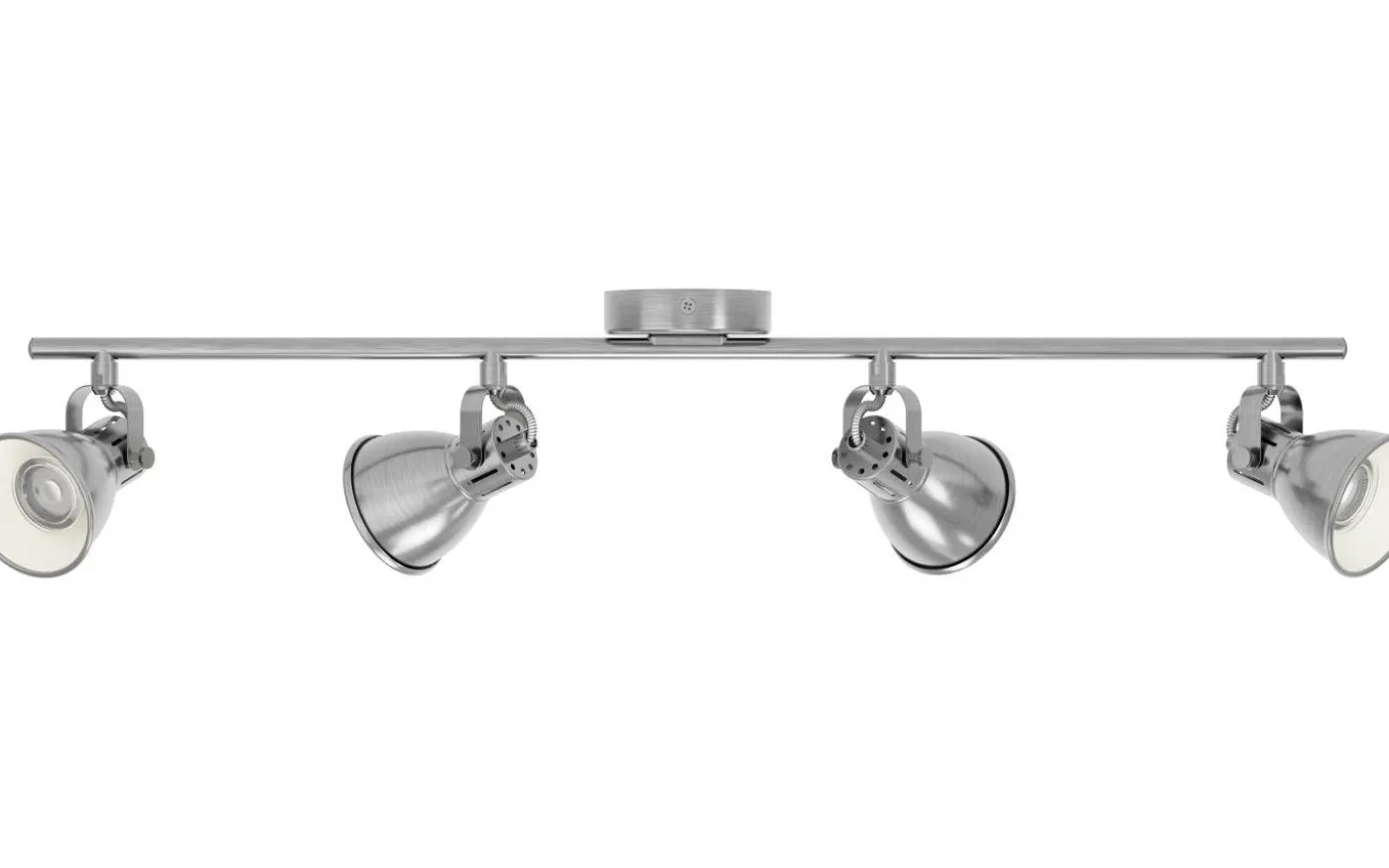 Seras Takspotlight 77cm GU10 LED 3000K 4x3W Antik Nickel