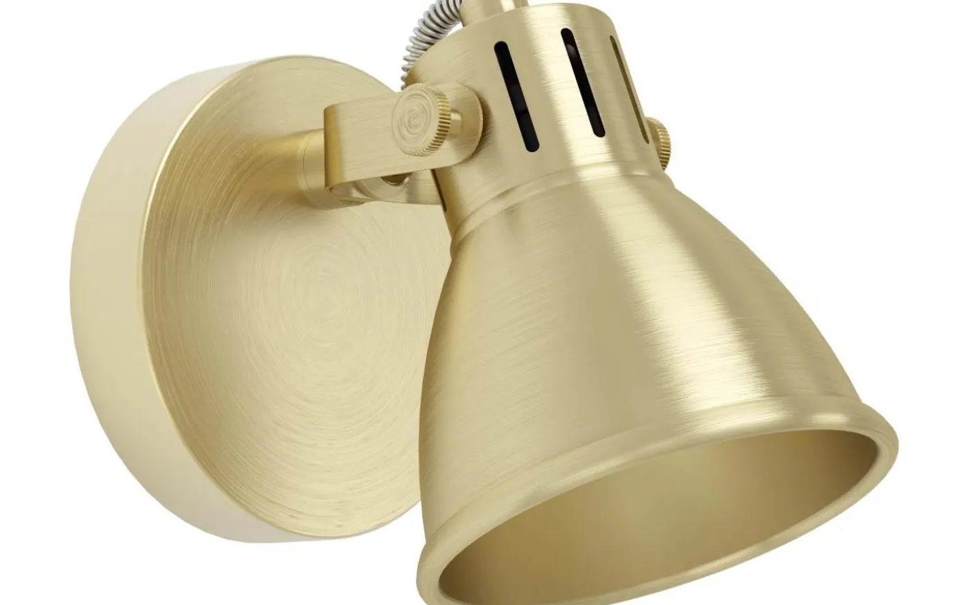 Seras Vägglampa LED 3000K 3W Guldfärgad