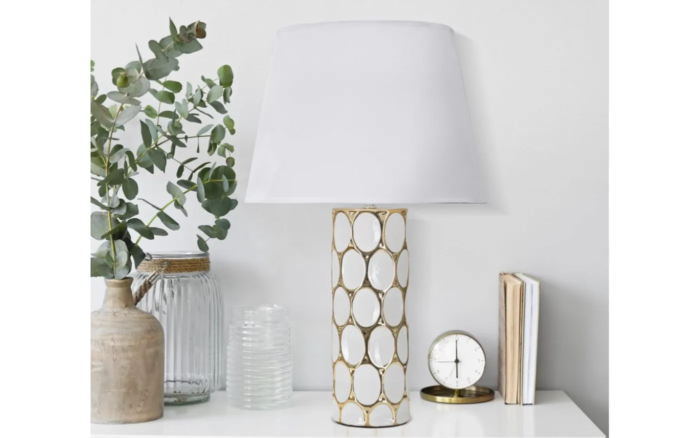 Sfera Bordslampa 56cm Vit