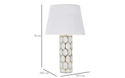 Sfera Bordslampa 56cm Vit