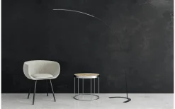 Shanghai Golvlampa LED svart