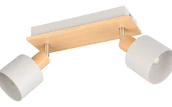 Shanti Spotlight 2-delad E14 varmgrå/trä