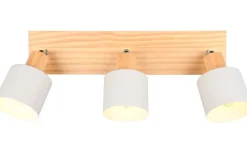 Shanti Spotlight 3-delad E14 varmgrå/trä