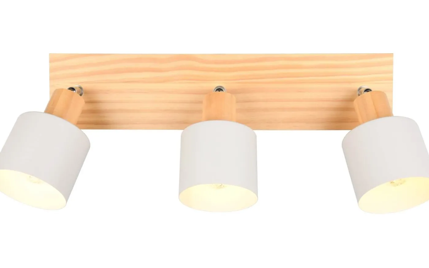 Shanti Spotlight 3-delad E14 varmgrå/trä