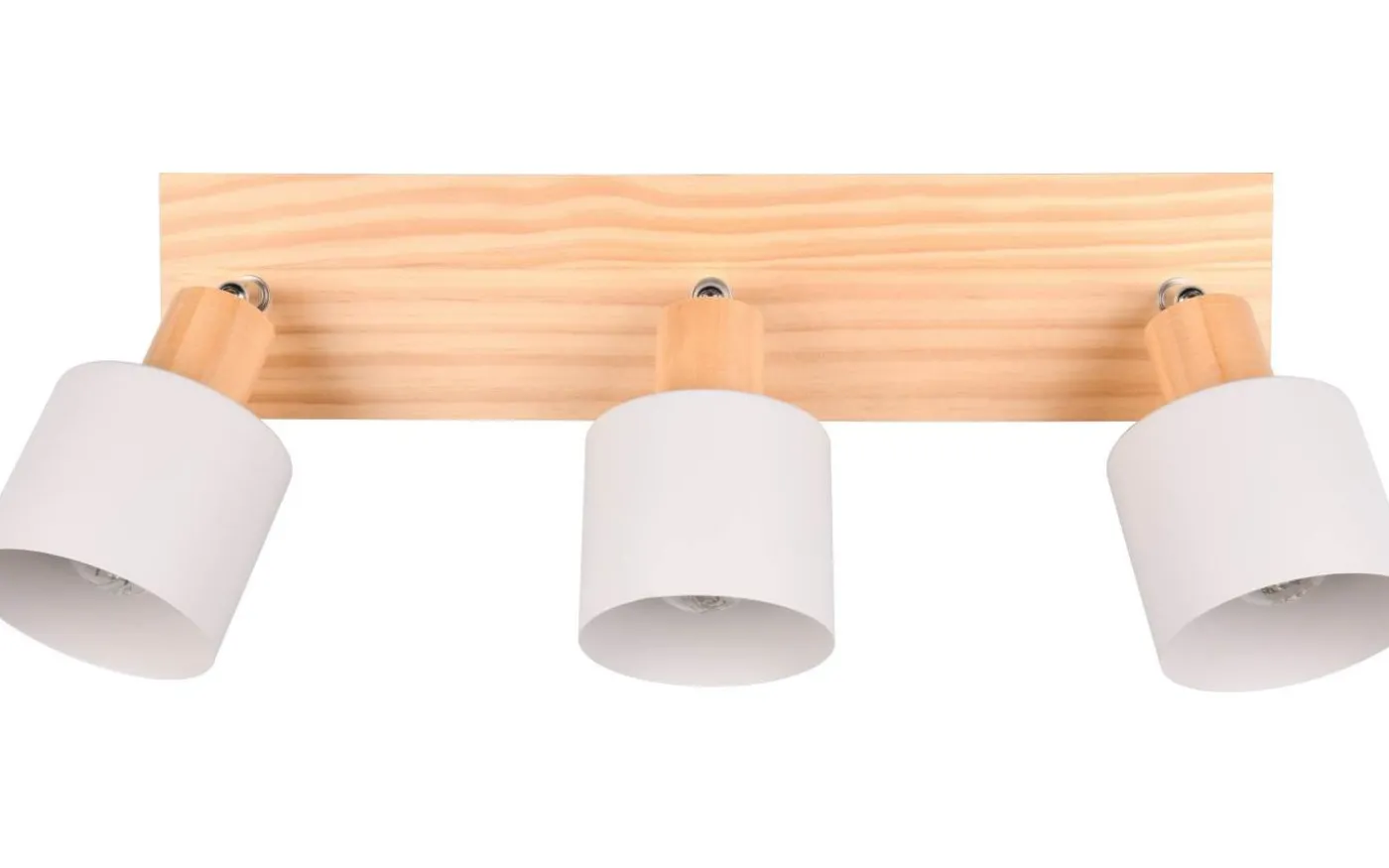 Shanti Spotlight 3-delad E14 varmgrå/trä