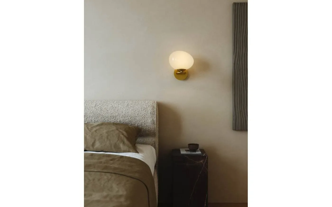 Shapes Vägglampa Mässing