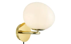 Shapes Vägglampa Mässing