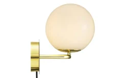 Shapes Vägglampa Mässing