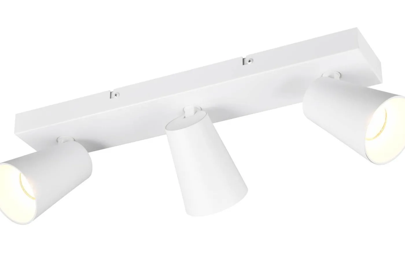 Sharp Spotlight 3-delad GU10 matt vit/guld