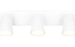 Sharp Spotlight 3-delad GU10 matt vit/guld