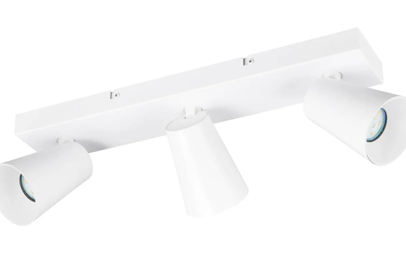 Sharp Spotlight 3-delad GU10 matt vit/guld