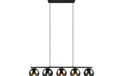 Sheldon Takpendel 5-delad E14 flerfärgad