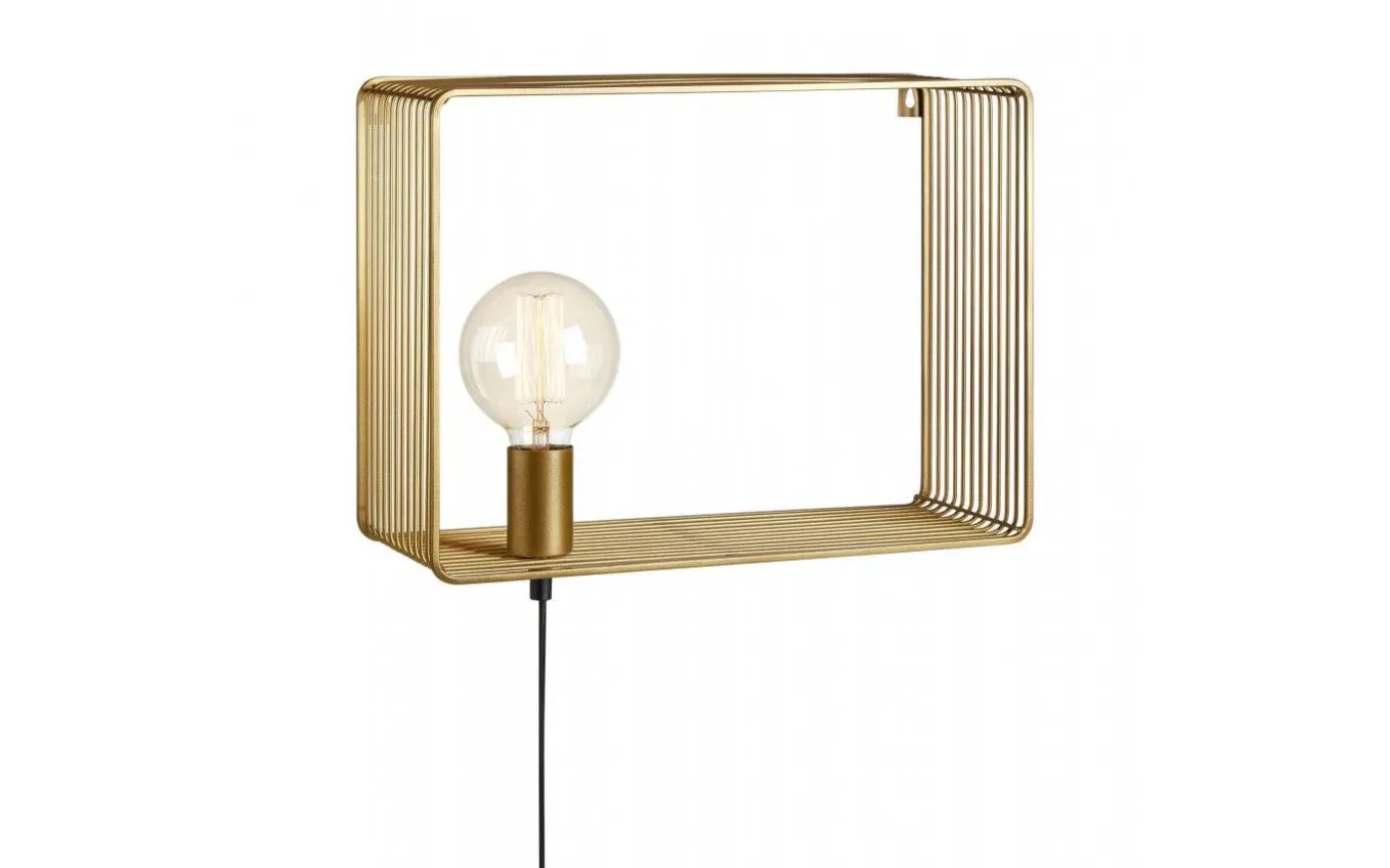 Shelf Vägglampa Guld