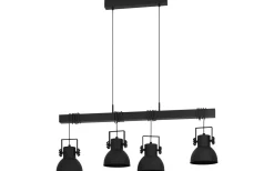 Shirebrook Taklampa 100cm Svart