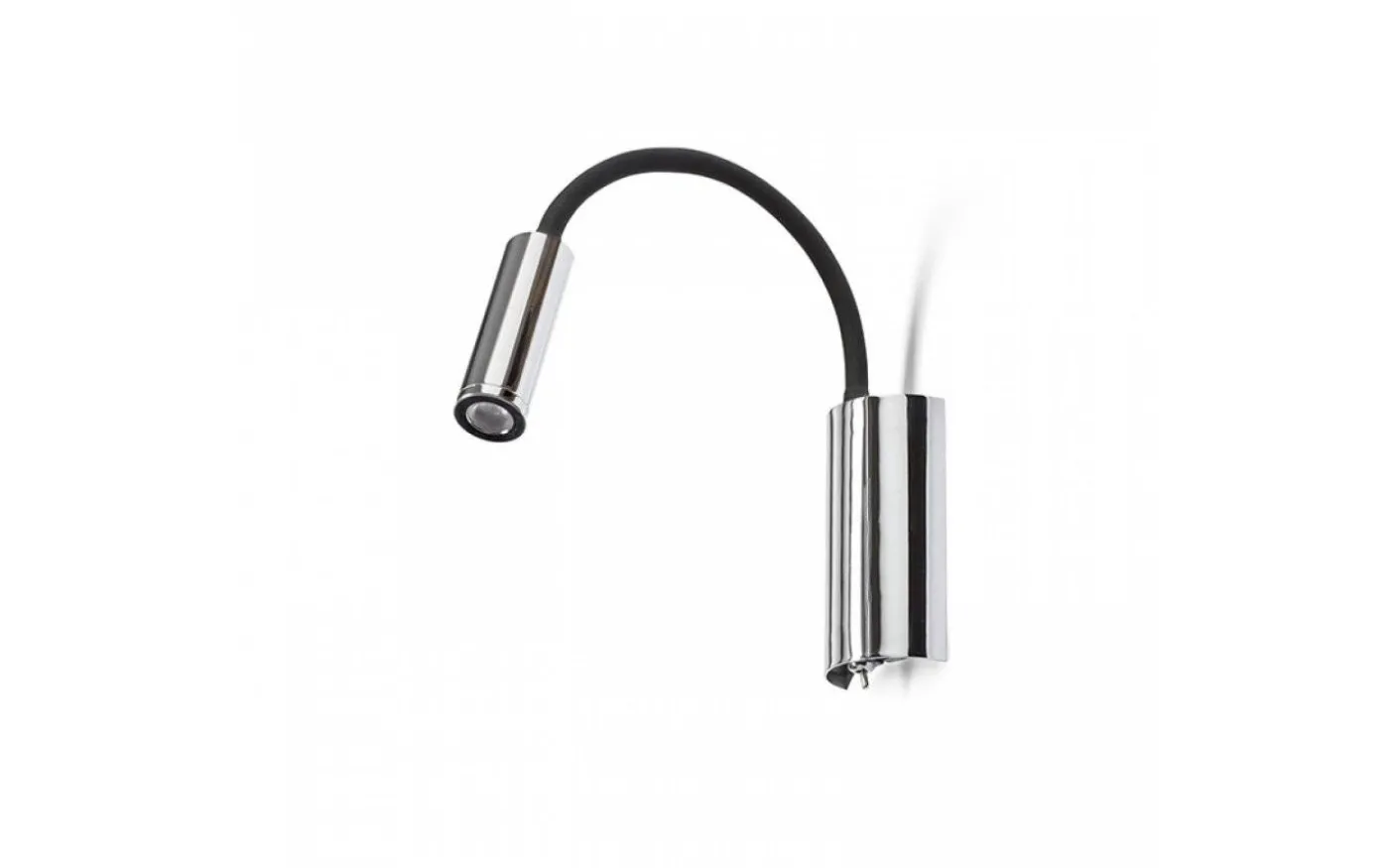 Show Vägglampa Svart/Krom LED 3W 3000K