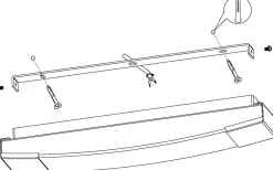 Siderno Vägglampa 35cm LED 4000K 8,3W Krom IP44