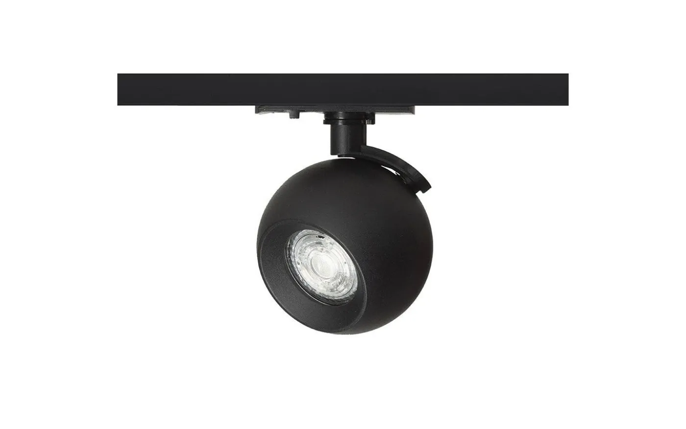 Siena 1-Fas Spotlight Svart GU10