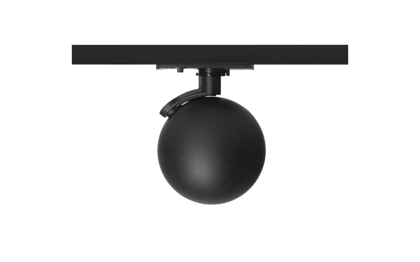 Siena 1-Fas Spotlight Svart GU10