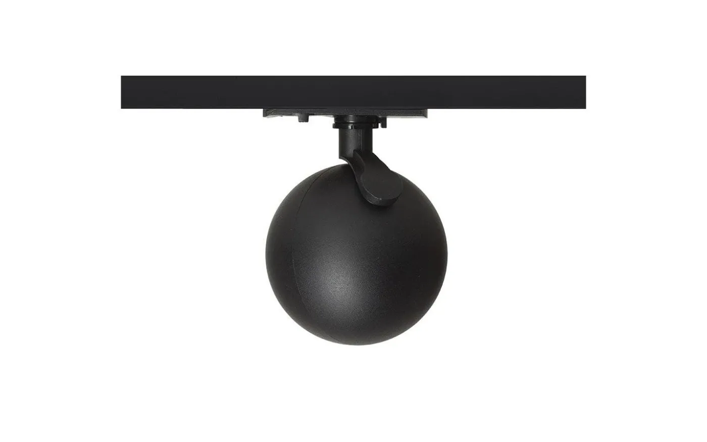 Siena 1-Fas Spotlight Svart GU10