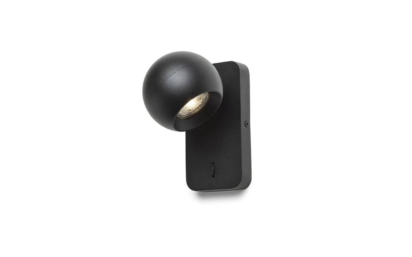 Siena Vägglampa 15cm Svart