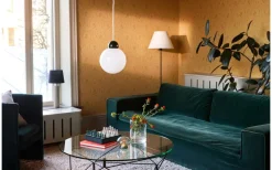 Sigrid Lampskärm Ø40cm Vit