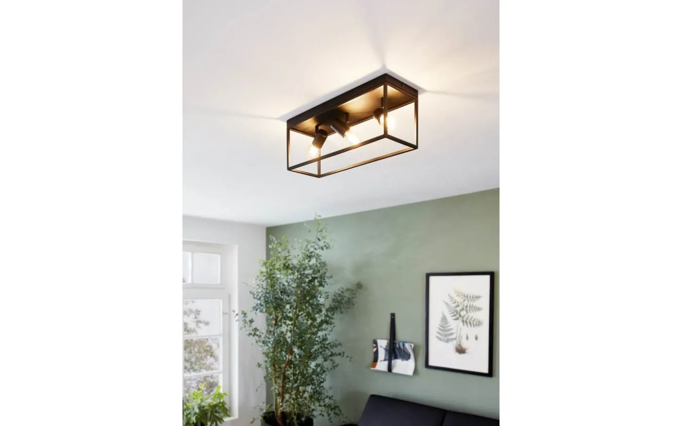 Silentina Plafond 54cm Svart