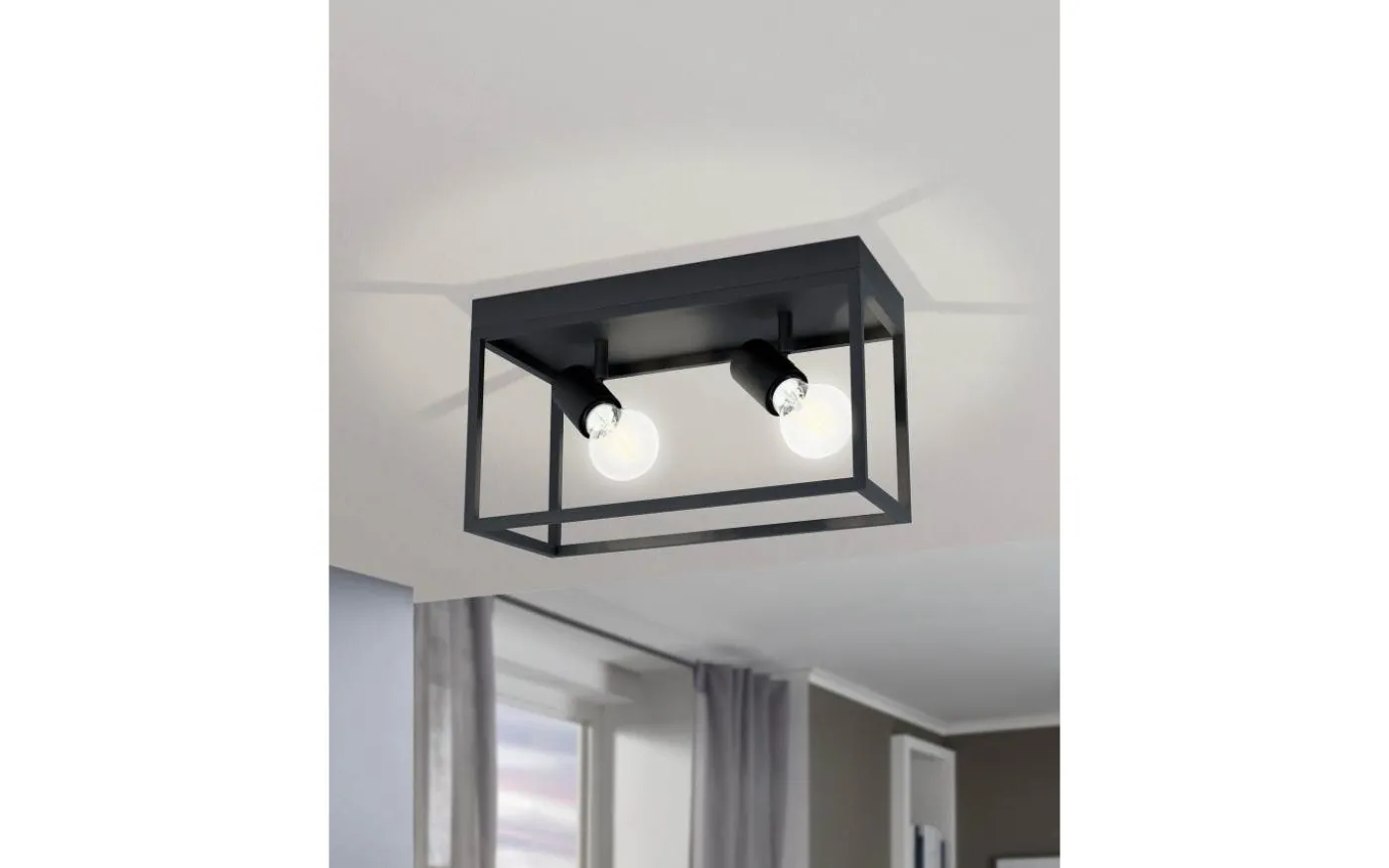 Silentina Plafond 36cm Svart