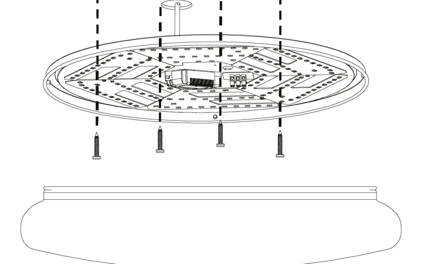 Sileras Plafond 60cm LED 2700-6500K 35W med Fjärrkontroll Vit