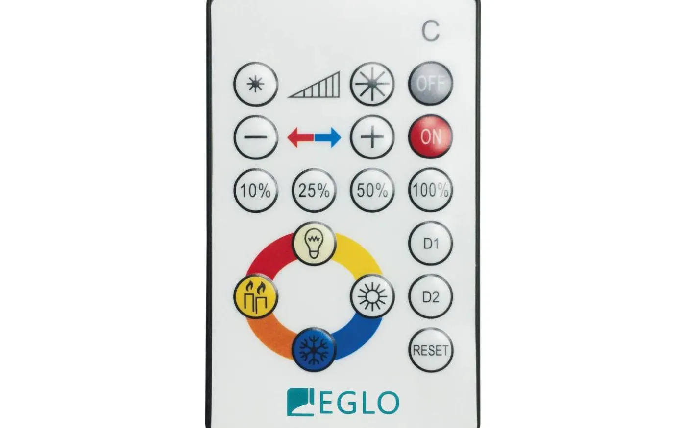 Sileras Plafond 60cm LED 2700-6500K 35W med Fjärrkontroll Vit