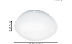 Sileras Plafond 60cm LED 2700-6500K 35W med Fjärrkontroll Vit