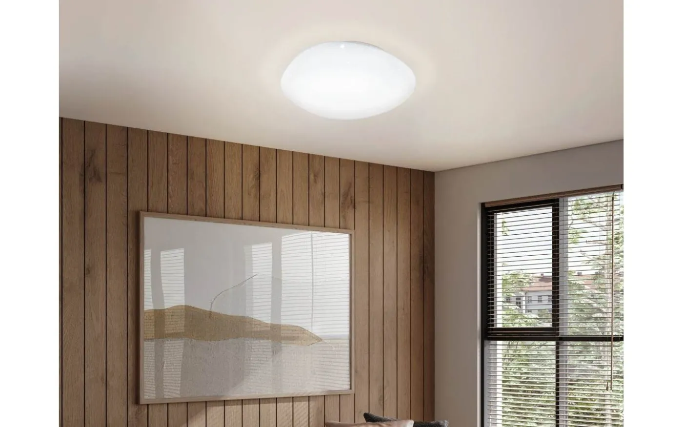 Sileras Plafond 45cm LED 2700-6500K 22,5W med Fjärrkontroll Vit