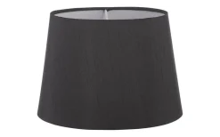 Silke Lampskärm Oval 22cm Svart
