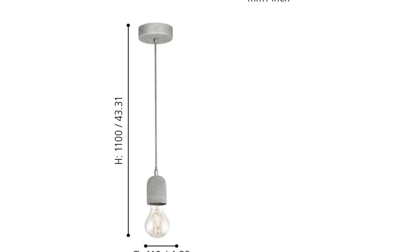 Silvares Fönsterlampa 11cm Grå