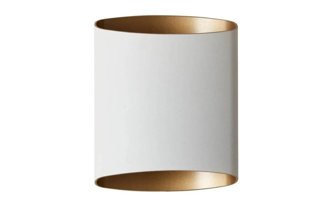 Sinne Vägglampa 17cm LED 8W 3000K Vit/Mässing